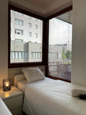 A New apartment, free parking, close to the center